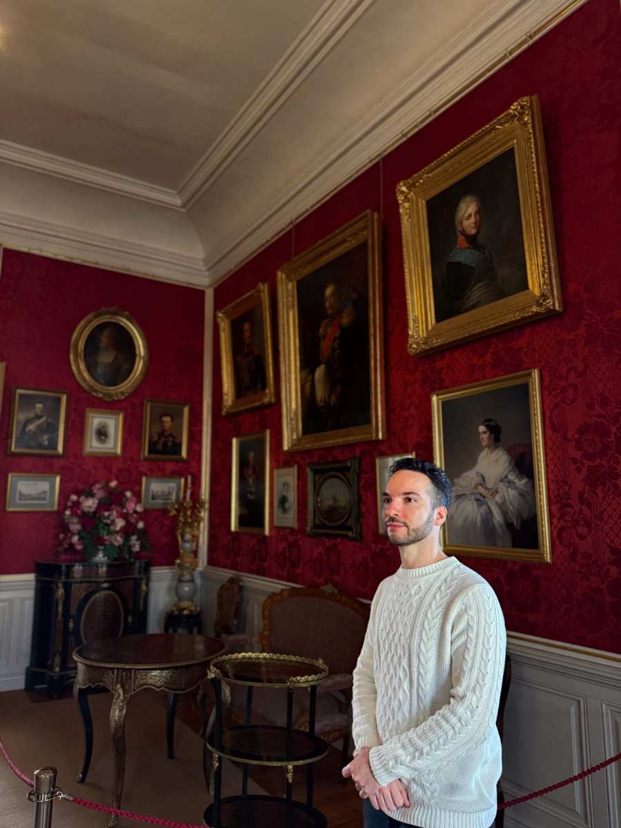 Facciata sud e giardini all’italiana del Palazzo di Rundāle, Lettonia