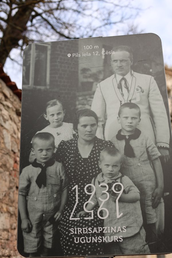 Patrimonio di Cēsis, una fotografia storica locale