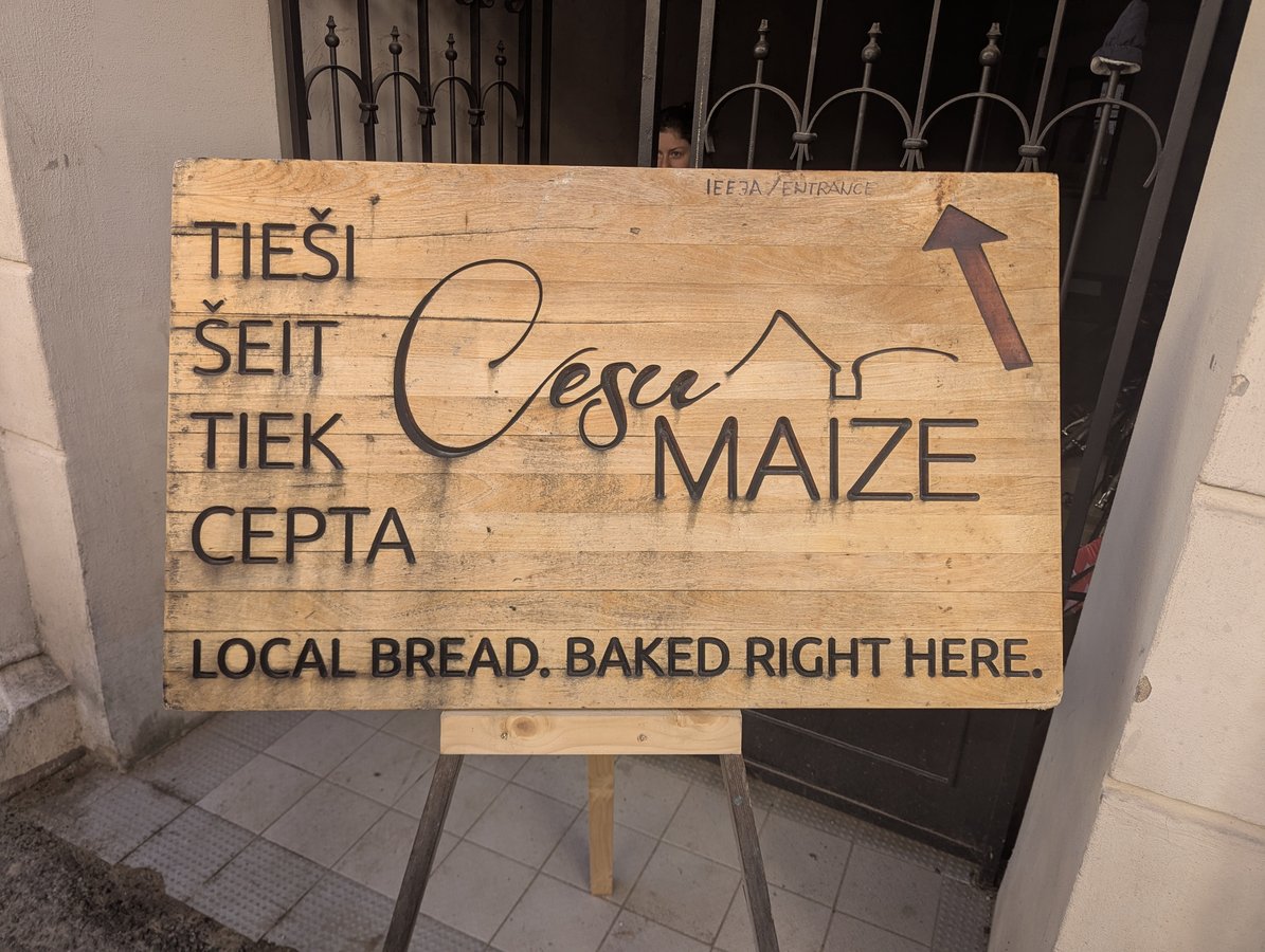 Cēsu Maize, pane locale fatto proprio qui